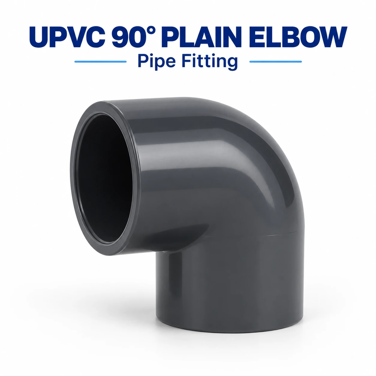 UPVC 90° Plain Elbow - Fittings