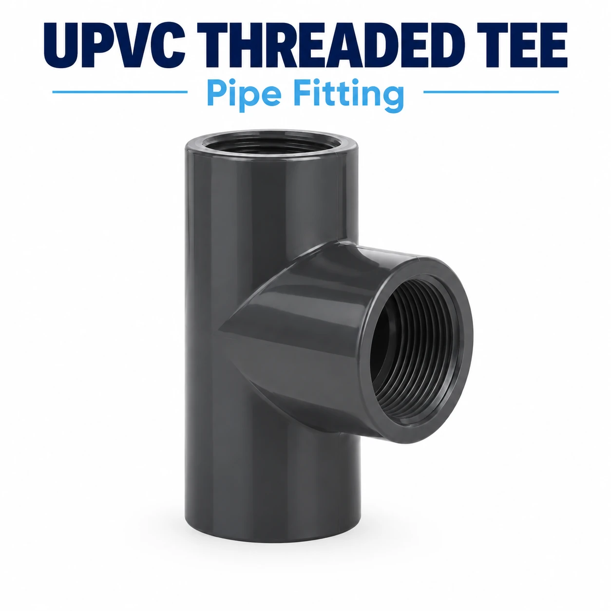 UPVC Threaded Tee - Fittings
