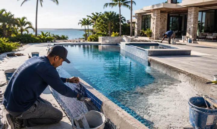 Pool Renovation service by Quality Pool Builderz